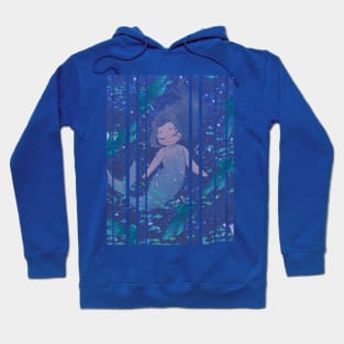 Valentines day cute mermaid Hoodie